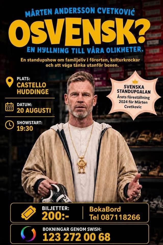 Mårten Andersson Cvetković: Osvensk?